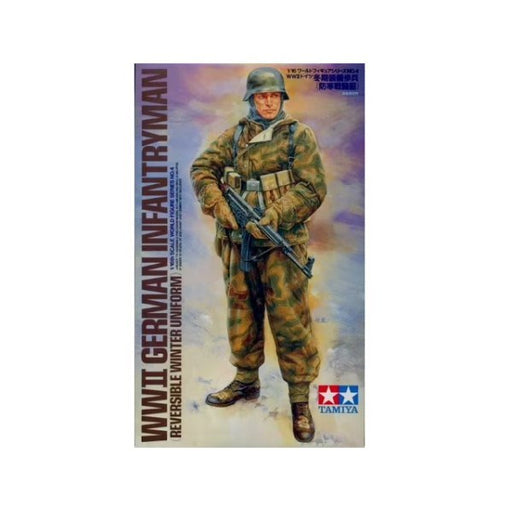 Tamiya 36304 1/16 WWII German Infantryman (Reversible Winter Uniform) (7577770721517)