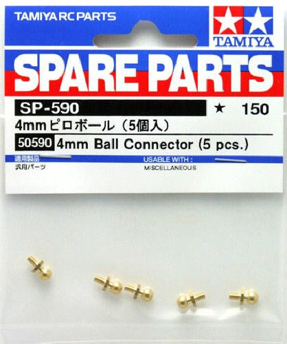 Tamiya 50590 4MM BALL CONNECTOR ( 5 PCE - Hobby City NZ (8278187737325)