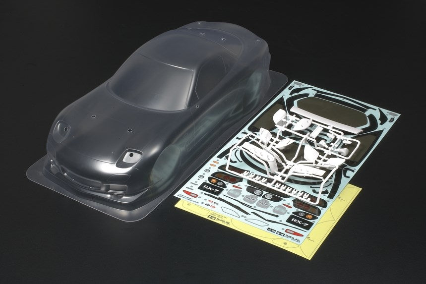 Tamiya 51270 1/10 Body Set: Mazda RX-7 (Unpainted) (8324634738925)