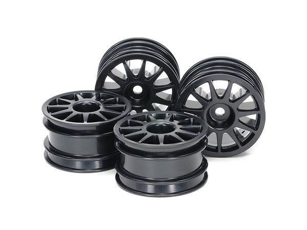 Tamiya 51665 M-Chassis 11-Spoke Wheels - Black (4pcs) (8324797300973)