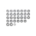 Tamiya 56560 Ball Bearing Set for 1/14 RC 6x4 Tractor Truck Chassis (30pcs) (8324802576621)