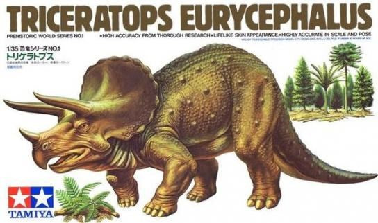 Tamiya 60201 1/35 Triceratops Eurycephalus - Hobby City NZ