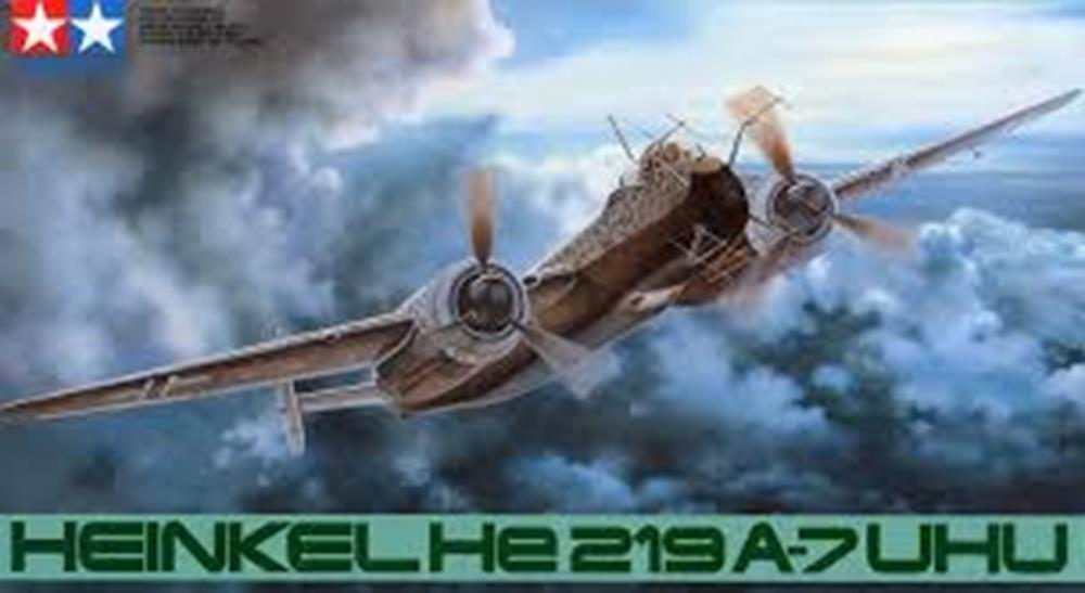 Tamiya 61057 1/48 Heinkel He 219 Uhu - Hobby City NZ (8324639949037)