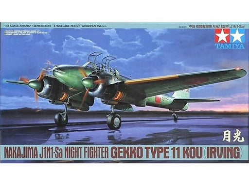 Tamiya 61093 1/48 Nakajima J1N1-Sa Night Fighter Gekko Type 11 Kou (Irving) - Hobby City NZ