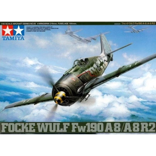 Tamiya 61095 1/48 Focke-Wulf Fw 190A-8/R2 - Hobby City NZ (8442886848749)