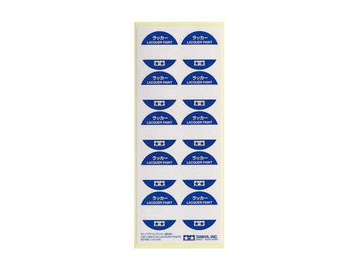 Tamiya 87196 CAP LABELS LACQUER PAINTS - Hobby City NZ (8346784727277)