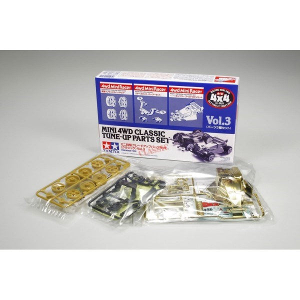 Tamiya 95628 Mini 4WD Classic Tune-Up Parts Set Vol. 3 (7577760563437)