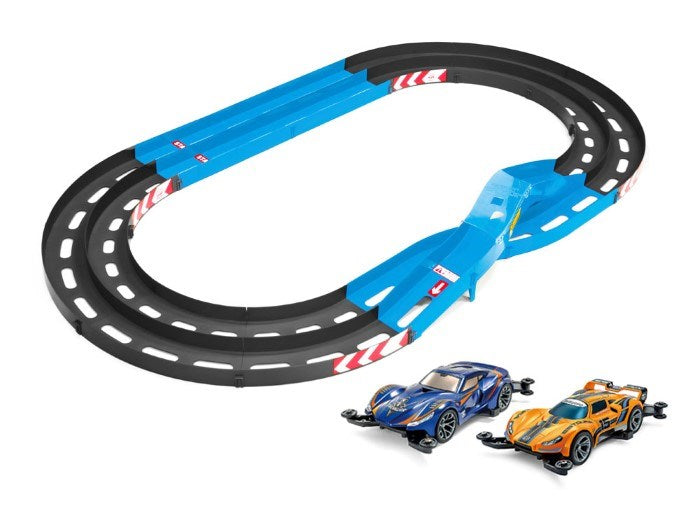 Tamiya 95656 Mini 4WD Oval Home Circuit (Two-level Lane Change) plus Chevalier & Estoura (8442890453229)