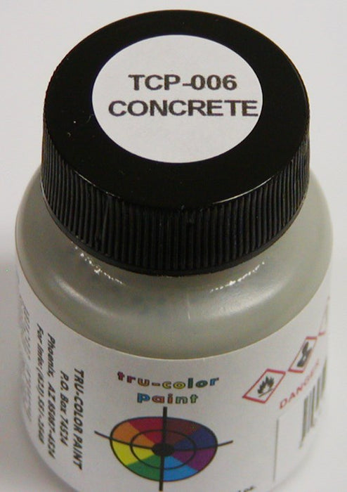 Tru-Color Paint 006 Concrete 1oz (6630979862577)