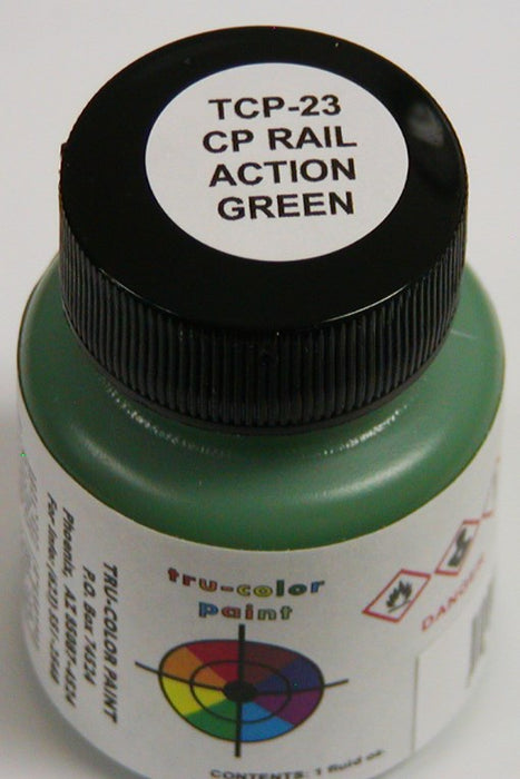 Tru-Color Paint 023 Canadian Pacific Rail Action Green 1oz