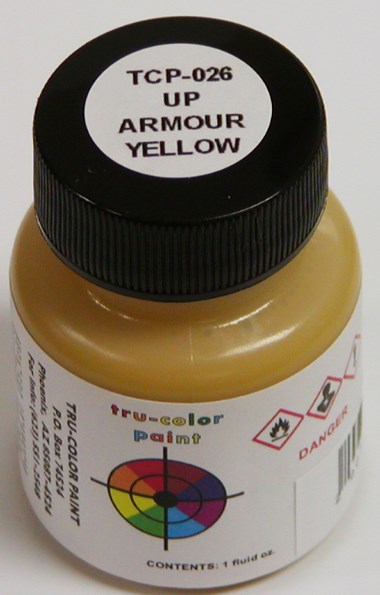 Tru-Color Paint 026 Union Pacific Armour Yellow 1oz - Hobby City NZ