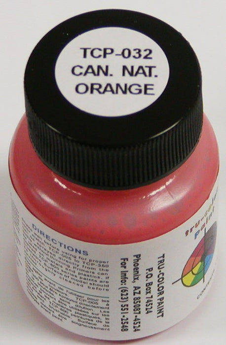 Tru-Color Paint 032 Canadian National Orange 1oz