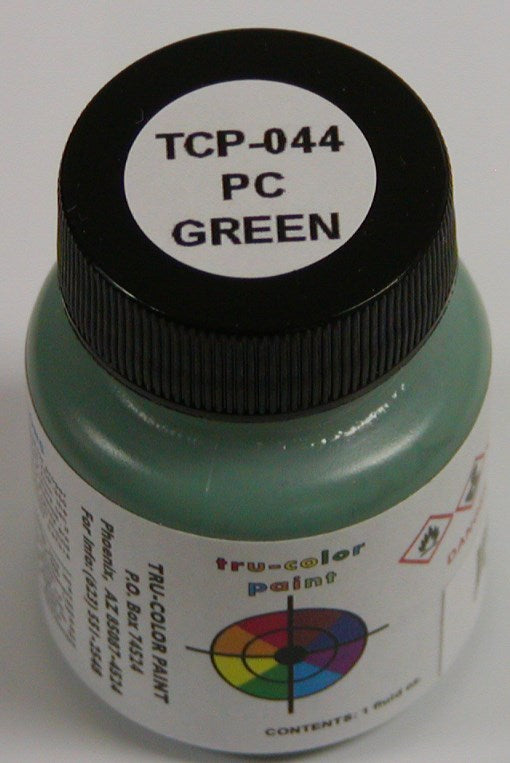 Tru-Color Paint 044 Penn Central Green 1oz (6630981435441)