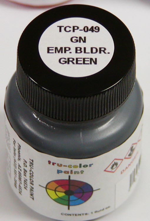 Tru-Color Paint 049 Burlington Northern Empire Builder Green 1oz (6630981664817)