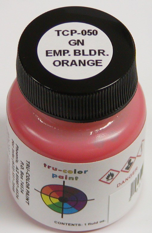 Tru-Color Paint 050 Burlington Northern Empire Builder Orange 1oz (6630981697585)