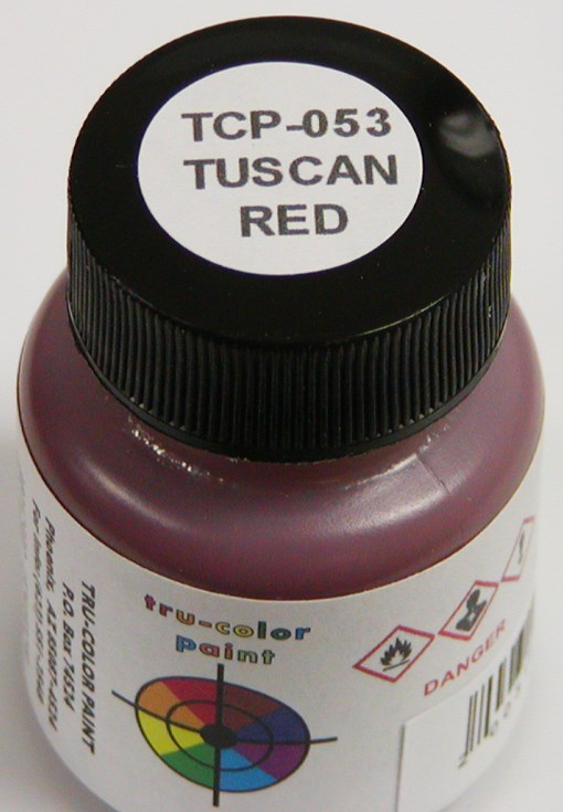 Tru-Color Paint 053 Tuscan Red 1oz (6630981861425)