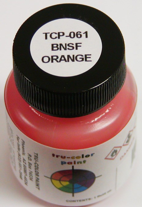 Tru-Color Paint 061 BNSF Orange 1oz (6630982123569)