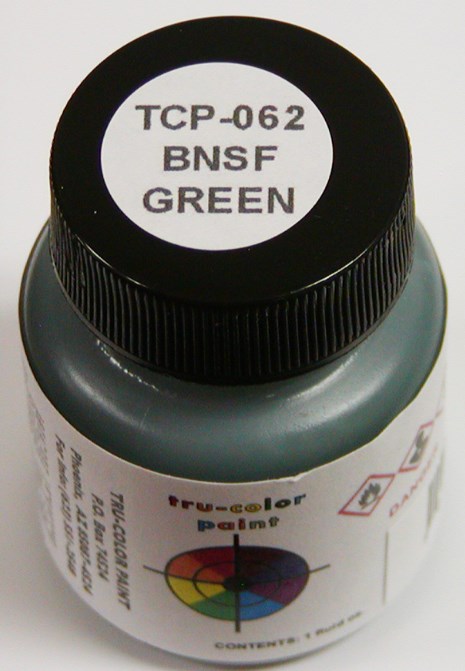 Tru-Color Paint 062 BNSF Green 1oz (6630982156337)