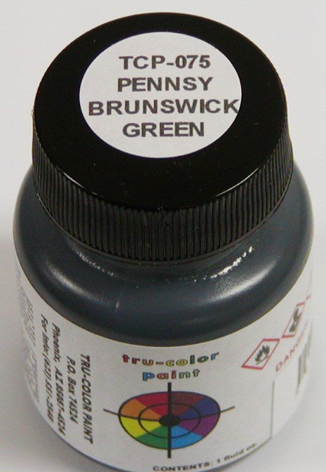 Tru-Color Paint 075 PRR Brunswick Green 1oz (6630982811697)