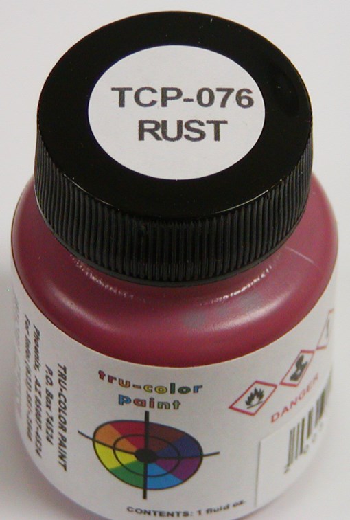 Tru-Color Paint 076 Rust 1oz (6630982844465)