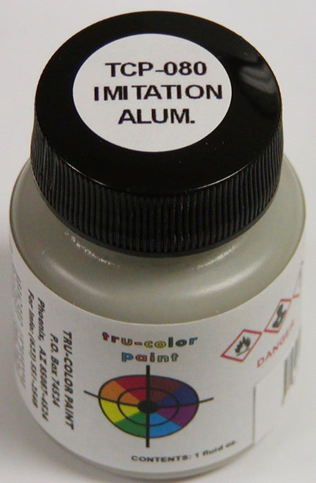 Tru-Color Paint 080 Imitation Aluminum 1oz (6630982975537)