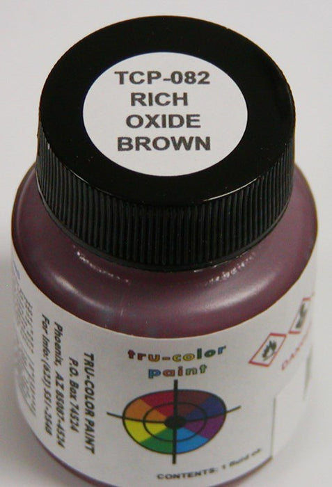 Tru-Color Paint 082 Rich Oxide Brown 1oz (6630983041073)