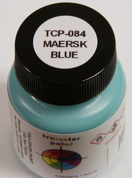 Tru-Color Paint 084 Container Blue 1oz (6630983106609)