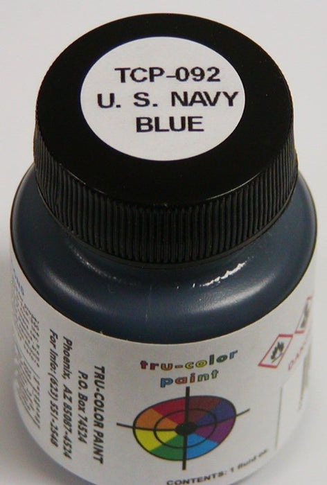 Tru-Color Paint 092 U.S. Navy Blue 1oz