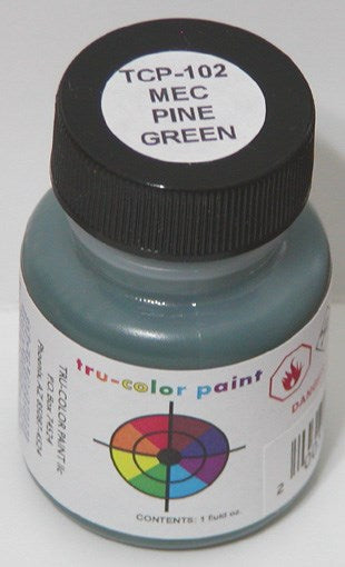 Tru-Color Paint 102 Maine Central Pine Green 1oz