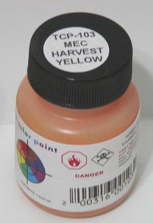 Tru-Color Paint 103 Maine Central Harvest Yellow 1oz (6630983860273)