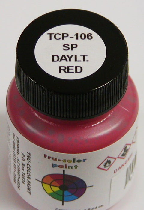 Tru-Color Paint 106 Southern Pacific Daylight Red 1oz