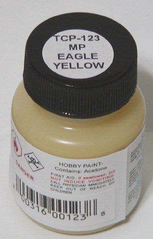 Tru-Color Paint 123 Missouri Pacific Eagle Yellow 1oz (6630984646705)