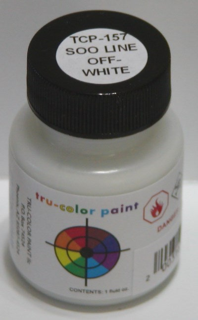 Tru-Color Paint 157 SOO Off White 1oz (6630986252337)