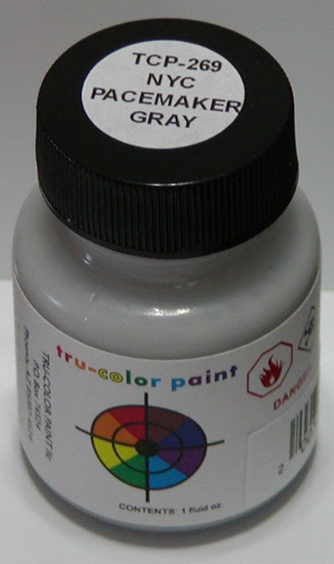 Tru-Color Paint 269 New York Central Pacemaker Gray 1 oz