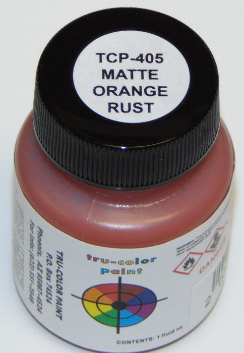 Tru-Color Paint 405 MATTE ORANGE RUST