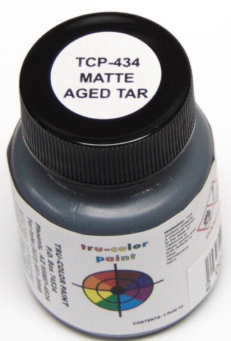 Tru-Color Paint 434 MATTE AGED TAR (6631010992177)