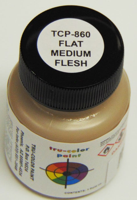 Tru-Color Paint TCP-860 FLAT MEDIUM FLESH