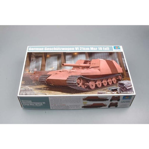 Trumpeter 01540 1/35 German Gw Tiger fur 21cm Mrs 18 (Sf) (7635981926637)