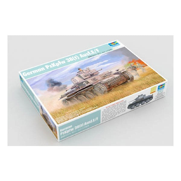 Trumpeter 01577 1/35 German PzKpfw 38(t) Ausf. E/F (7635984384237)