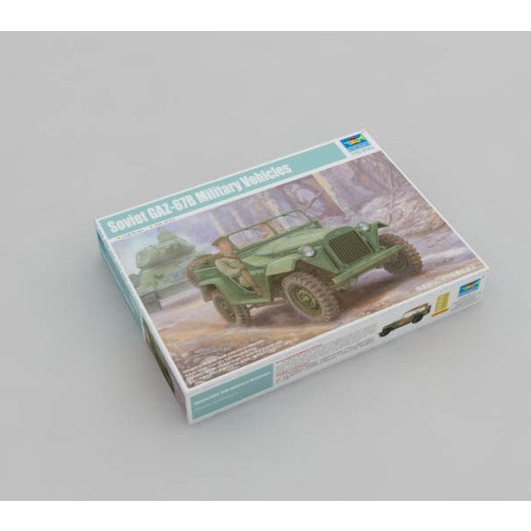 Trumpeter 02346 1/35 Soviet GAZ-67B Military Vehicle (7636006666477)