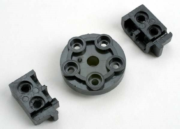 Traxxas 1226 - Nerf bar stays & wheel hubs (l&r for Tom Cat) (769036943409)