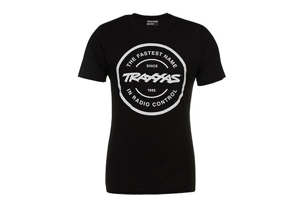 Traxxas 1360-L - Black Shirt Circle Logo (8827964096749)