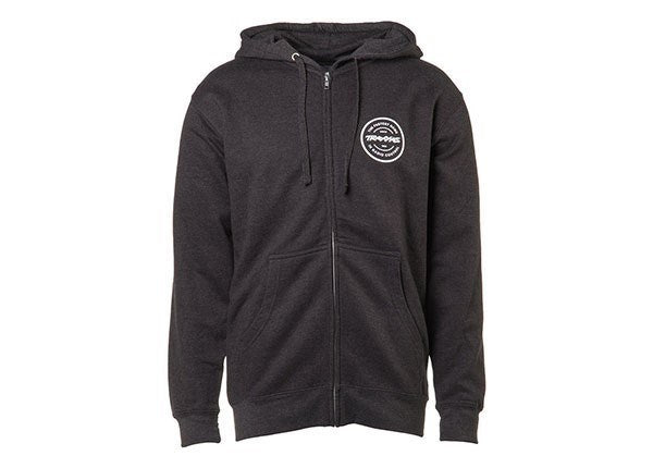 Traxxas 1390-M - Token Zip Hoodie Charcoal M (8827982119149)