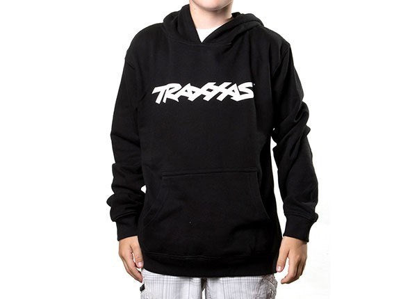 Traxxas 1397-L - Traxxas Logo Hoodie Black YL