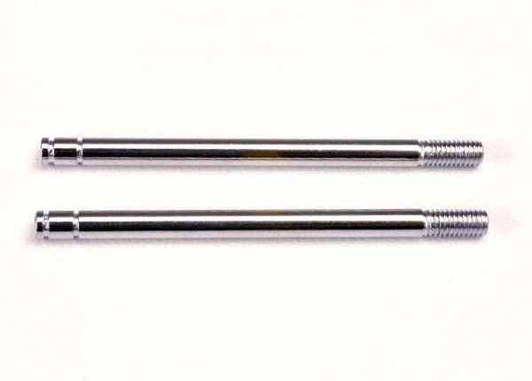 Traxxas 1664 - Shock Shafts Steel Chrome Finish (Long) (2) (7540654997741)