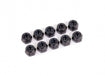 Traxxas 1748 NUTS 4MM NYLON LOCKING BLK (8828013445357)