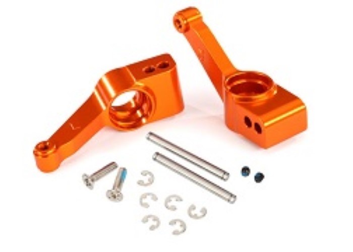 Traxxas 1952T CARRIERS STUB AXLE REAR ORANGE (8828013609197)