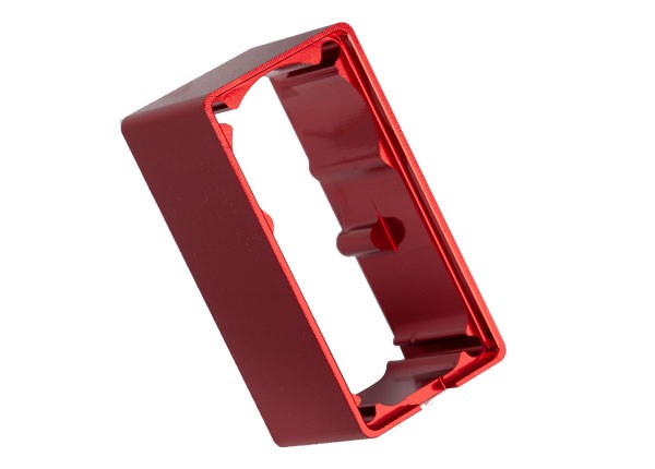 Traxxas 2253 Servo case aluminum (red-anodized) (middle) (for 2255 servo)