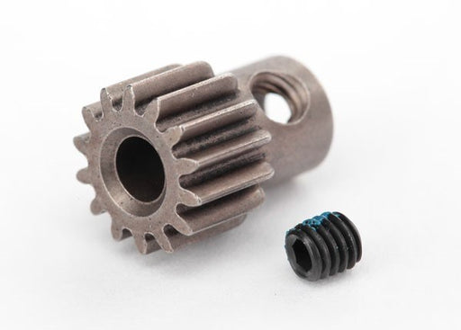 Traxxas 2427 - Gear 14-T pinion (48-pitch) (fits 3mm shaft)/ set screw (769043824689)