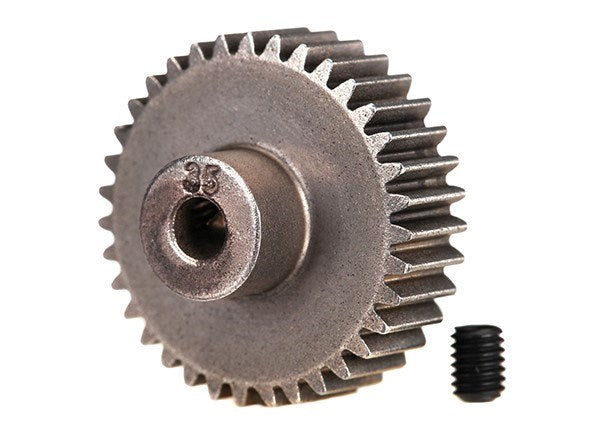 Traxxas 2435 - Gear 35-T pinion (48-pitch) (fits 3mm shaft)/ set screw